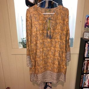 Rock Flower Paper Tunic Dress